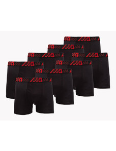 C&A kit de 8 cueca boxer de algodão ace preto