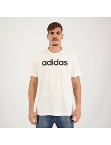 Camiseta Adidas Logo Linear I Branca