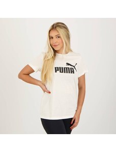 Camiseta Puma ESS Logo Feminina Branca
