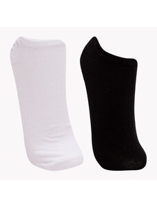 C&A kit de 2 pares de meias sapatilha multicor