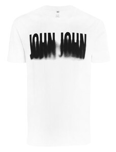 Camiseta John John Masculina Regular Shadow Branca