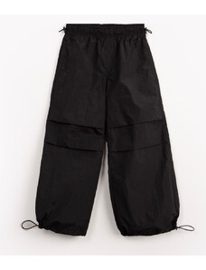 C&A calça parachute infantil com bolsos preto