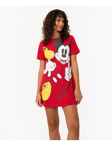 C&A camisola camisetão manga curta mickey mouse vermelho