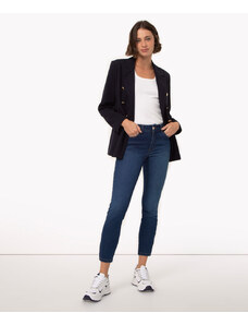 C&A calça jeans super skinny cintura média azul escuro