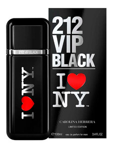 C&A Carolina Herrera 212 Vip Men Black I Love NY Eau de Parfum 100ml Único