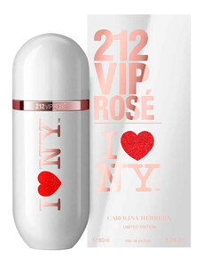 C&A Carolina Herrera 212 Vip Rose I Love NY Eau de Parfum 80ml Único
