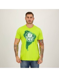 Palmeiras Maps Dark Green Shirt - FutFanatics