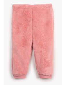 C&A calça de pelúcia infantil rosa