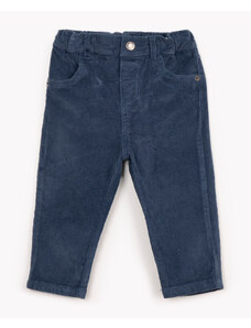 C&A calça de veludo infantil com bolsos azul