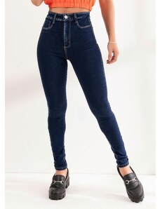Sawary Jeans Calça em Jeans Azul Escuro Super Lipo