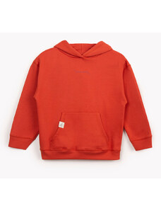 C&A blusão de moletom infantil com capuz limited edition laranja escuro