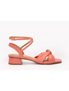 C&A sandália tira laço salto baixo vizzano rosê