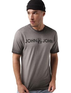 Camiseta John John Logo Grafite - Faz a Boa!