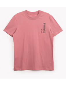 C&A camiseta juvenil manga curta rosa