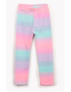 C&A calça legging infantil tie dye colorido