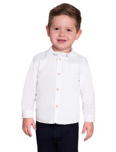 Milon Camiseta Infantil Menino Branco