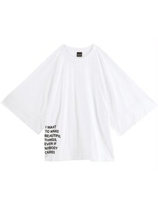 Enfim T-Shirt Oversized Feminina Note To Self Branco