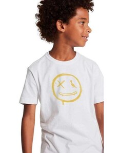 Camiseta Est Teen Spirit Amarelo Reserva Mini Branco