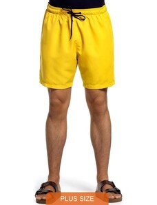Svk Plus Size Shorts Acqua Summer Amarelo