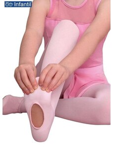 Lupo Meia Calça Infantil Fio 60 Ballet Lobinha 2588-001 5110-Rosa