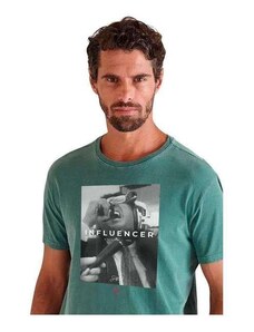 Camiseta Galvão Influencer Reserva Verde Stoned