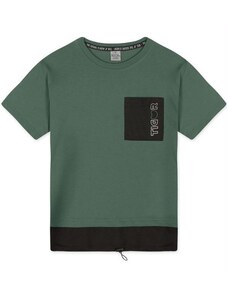 Tigor Camiseta Manga Curta Masculina Infantil Verde