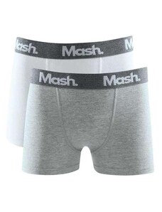 Mash Kit 2 Cuecas Boxer Algodão Infantil Branco