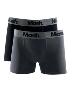 Mash Kit 2 Cuecas Boxer Algodão Infantil Preto