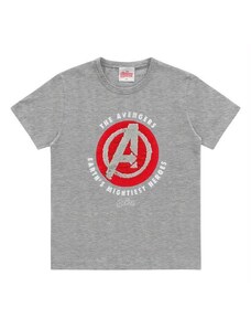 Fakini Kids Camiseta Avengers Cinza