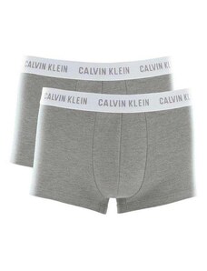 Kit com 2 Cuecas Boxer Calvin Klein C11.02 Cz05-Cinza