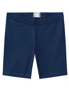 Malwee Shorts Azul Marinho Esportivo em Cotton