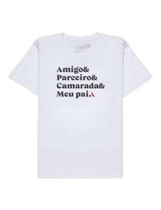 Camiseta Pai Camarada Reserva Mini Branco