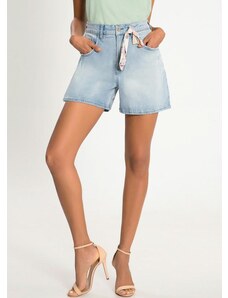 Lunender Shorts Jeans Mommy Azul