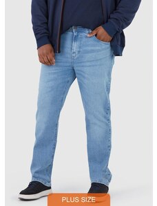 Malwee Plus Calça Slim Jeans com Elastano Masculina Azul