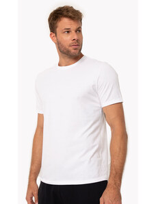 C&A camiseta de algodão básica manga curta - branco