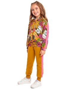 Quimby Conjunto Infantil Jaqueta e Calça Amarelo