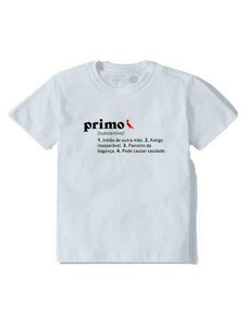 Camiseta Infantil Estampa Primos Dic Reserva Mini Branco