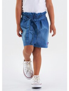 Up Baby Short Jeans Infantil Azul