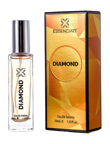 C&A perfume essenciart diamond edt masculino 30ml único