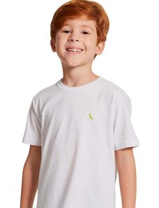 Camiseta Pica Pau Bordado Neon Reserva Mini Branco