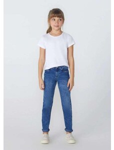 Hering Calca Jeans Infantil Menina Skinny com Elastano Azul