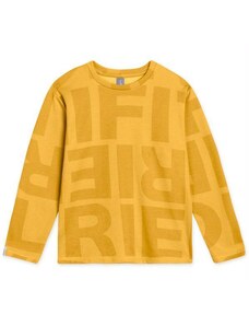 Tigor Camiseta Infantil Masculina Match Amarelo