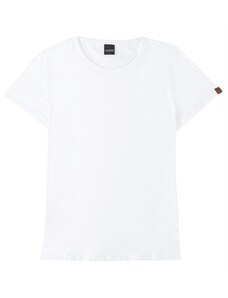Enfim T-Shirt Básica Slim Feminina Branco