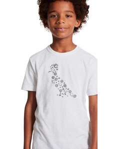 Camiseta Pica Pau Sistema Solar Reserva Mini Branco