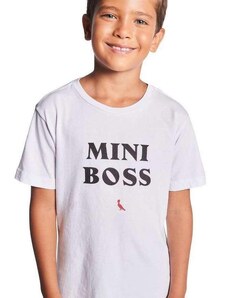 Camiseta Boss Dm20 Reserva Mini Branco