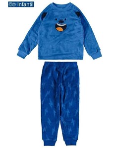 Pijama Infantil Menino Longo Malwee 1000103823 Cb70a-Azul