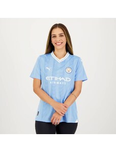 Camisa Puma Manchester City Home 2024 Feminina