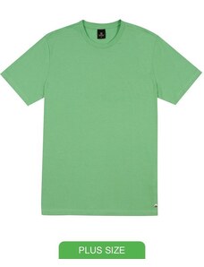 Exco Camiseta em Meia Malha Plus Size Verde