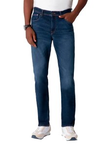 Calça Tommy Hilfiger Jeans Masculina Mercer Normal Rise Escura