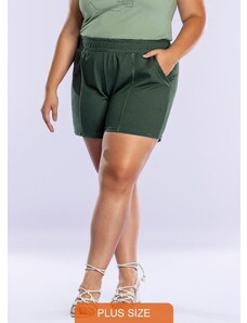 Maelle Shorts Comfy com Bolsos Verde